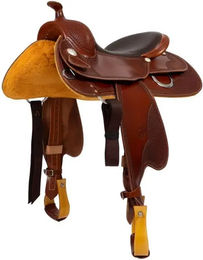 Garland Westernsattel GD300 aus Leder in Braun für Pferde – Bild 1 von 1