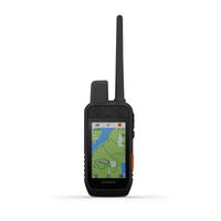 Produktbild von Garmin Alpha 300i K GPS-Tracker in Schwarz mit wiederaufladbarem Akku
