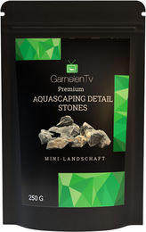 Garnelen TV Premium Aquascaping Detail Stones Mini Landschaft 8-16 mm 250 g – Bild 1 von 3