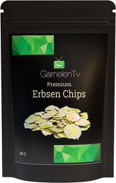 Garnelen TV Premium Erbsen Chips 25 g – Bild 1 von 2