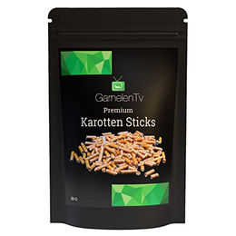 Garnelen TV Premium Karotten Sticks für Garnelen und Krebse ohne tierisches Protein 50 g - 50 g – Bild 1 von 3