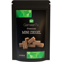 Produktbild von Garnelen TV Premium Mini Ziegel Chocolate Figur und Höhle für Süßwassergarnelen Braun 8 Stück