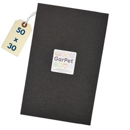 GarPet Aquarium Unterlage aus Schaumstoff Schwarz 50 x 30 cm – Bild 1 von 6