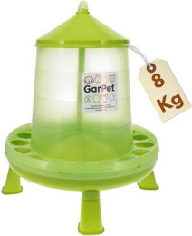 GarPet Futterautomat für Hühner und Geflügel mit Standfüßen in Grün Größe L – Bild 1 von 1