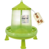 Produktbild von GarPet Futterautomat für Hühner und Geflügel mit Standfüßen in Grün Größe L