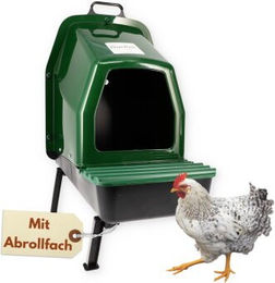 GarPet Legenest für Hühner aus Kunststoff mit Füßen und Eierbox – Bild 1 von 1