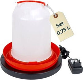 GarPet Tränkenwärmer und Tränke Set 0,75 cm³ - 0,75 l – Bild 1 von 1