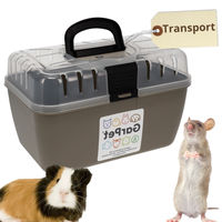 Produktbild von GarPet Transportbox für Kleintiere aus Kunststoff als Hartschalen-Box
