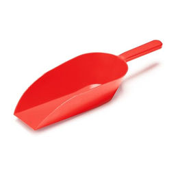 Garronda Futterschaufel aus Kunststoff in Rot für Futter, Granulat oder Streu - 500 g – Bild 1 von 4