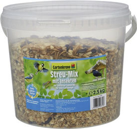 Gartenkrone Wildvogel Ergänzungsfutter Streu-Mix ganzjährig 2500 g – Bild 1 von 3