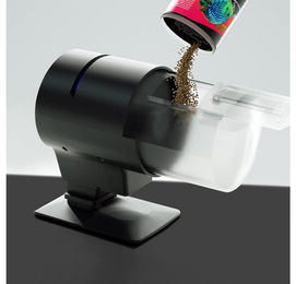 GarveeMore Automatischer Fischfutterautomat für Fische und Schildkröten aus Kunststoff Schwarz 210 ml – Bild 1 von 2