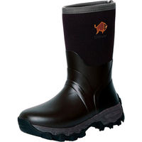 Produktbild von Gateway1 Damen Kurz-Gummistiefel aus Naturkautschuk wasserdicht und wärmeisoliert für den Winter