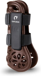 GATUSOS Gamaschen AIR aus Kunststoff in Braun – Bild 1 von 3