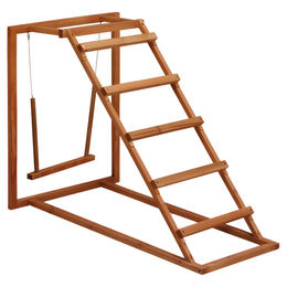 Produktbild von Gaun Chicken Activity Center Hühnerstall-Zubehör aus Holz in Braun