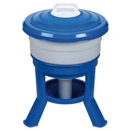 Produktbild von Gaun Imperial Trinkturm Tränke für Hühner aus Kunststoff Blau 20 Liter - 20 l