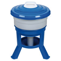 Produktbild von Gaun Imperial Trinkturm Tränke für Hühner aus Kunststoff Blau 20 Liter - 20 l