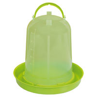 Produktbild von Gaun Trinkvogel Eco Tränke für Huhn und Wildvogel aus Kunststoff Grün 5 Liter - 5 l