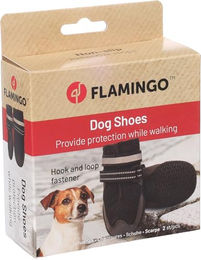 Produktbild von Gayo Hundeschuhe Schwarz XS mit atmungsaktivem Mesh und reflektierenden Elementen 2 Stück