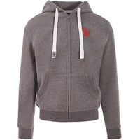Produktbild von Gaze Jedy Reitsweatshirt mit Kapuze und Reißverschluss Fleece Grau Größe S
