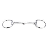 Produktbild von Gebiss Unterlegtrense Edelstahl Einfach Gebrochen 12 mm 13,5 cm Silber