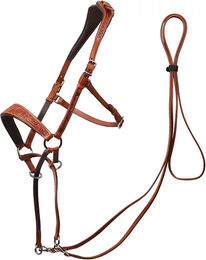 Produktbild von Gebisslose Trense für Pferde EDIX Saddles ED1-Rose aus Leder in Rosa