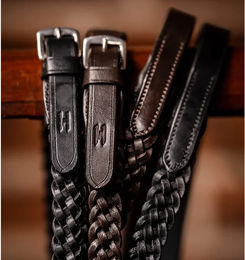 Geflochtene Pferdezügel von Horseware aus Leder in Braun – Bild 1 von 2