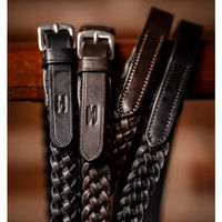 Produktbild von Geflochtene Pferdezügel von Horseware aus Leder in Braun