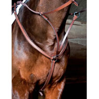 Produktbild von Gefüttertes Leder-Jagdhalsband für Ponys von T de T in Braun
