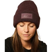 Produktbild von GEM Bali Wintermütze Unisex in Schwarz Khaki Lila