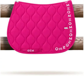 GEM Essentiel Springschabracke für Ponys in Pink mit 3D-Mesh – Bild 1 von 1