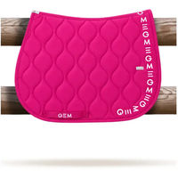 Produktbild von GEM Essentiel Springschabracke für Ponys in Pink mit 3D-Mesh