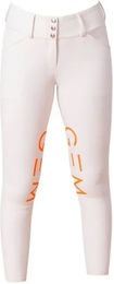Produktbild von GEM Max Turnierreithose Damen Mid Grip Weiß Ganzjährig Größe 40
