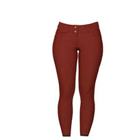 Produktbild von GEM Reithose Mid Grip Damen Rot Größe 32