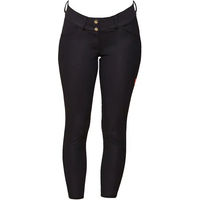 Produktbild von GEM Reithose Mid Grip Damen Schwarz Blau Größe 34