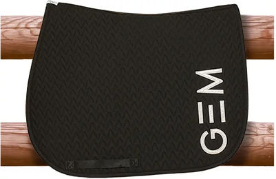 GEM Springschabracke Ten Schwarz mit 3D-Mesh-Material – Bild 1 von 1