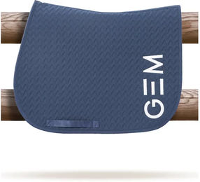 GEM Ten Springschabracke für Dressurpferde aus blauem 3D-Mesh-Material – Bild 1 von 1