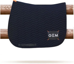 Produktbild von GEM Touc Touc Obstacle Satteldecke für Ponys aus 3D-Mesh in Blau