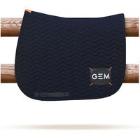 Produktbild von GEM Touc Touc Obstacle Satteldecke für Ponys aus 3D-Mesh in Blau