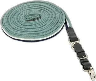 Produktbild von Gepolsterte Lederlonge Norton für Pferde in Blau oder Grün