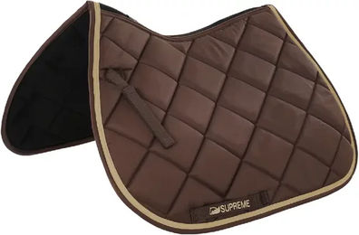 Produktbild von Gepolsterte Sattelunterlage Supreme für Ponys aus Nylon in Braun