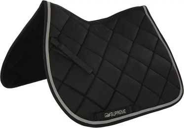 Gepolsterte Sattelunterlage Supreme für Ponys aus Nylon in Schwarz – Bild 1 von 1