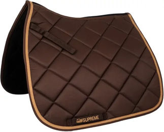 Produktbild von Gepolsterter Dressursattelgurt Supreme für Pferde in Braun