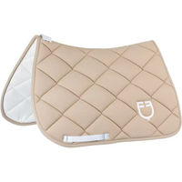 Produktbild von Gepolsterter Springsattelpad Equestro GP für Pferde in Beige
