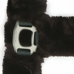 Produktbild von Gepolstertes Halfter Equithème Teddy in Grün aus Kunststoff
