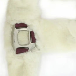 Produktbild von Gepolstertes Halfter Equithème Teddy in Rot