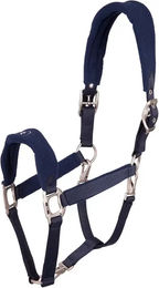 Produktbild von Gepolstertes Nylon Halfter BR Equitation Blau für Vollblut