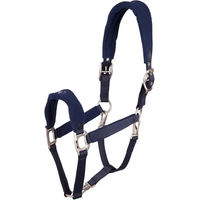 Produktbild von Gepolstertes Nylon Halfter BR Equitation Blau für Vollblut