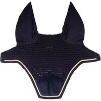 Produktbild von Geräuschlose Fliegenhaube für Pferde aus Velours Kentucky Horsewear Wellington für Vollblut