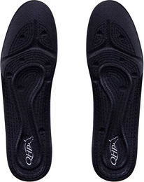 Produktbild von Geruchshemmende Einlegesohle QHP aus Kork Schwarz Größe 39/40