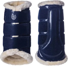 Produktbild von Geschlossene Gamaschen aus Kunstleder für Pferde von Equestrian Stockholm in Größe S